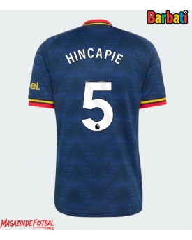 Arsenal Piero Hincapie #5 Tricou Fotbal Replică 2026-27 Barbati Deplasare Arsenal Piero Hincapie #5 Tricou Fotbal Replică 2026-27 Barbati Deplasare